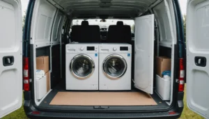 peut on coucher une machine à laver