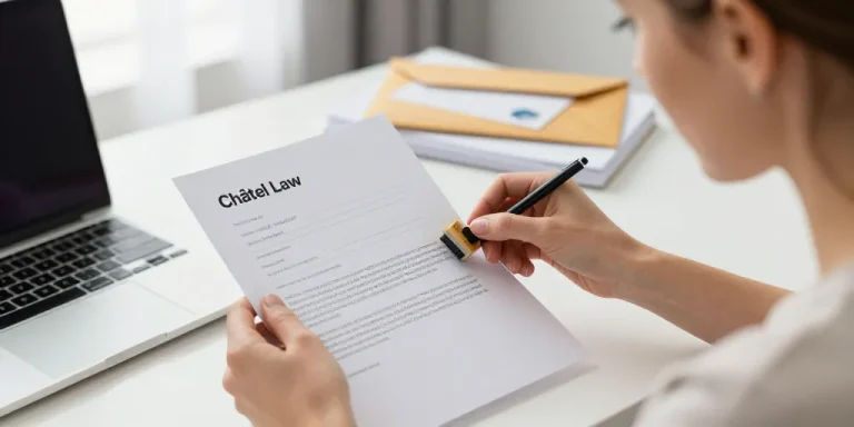 modèle résiliation loi châtel