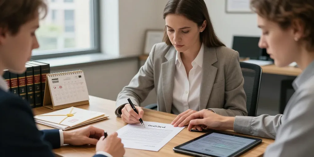 projet d'acte notarié