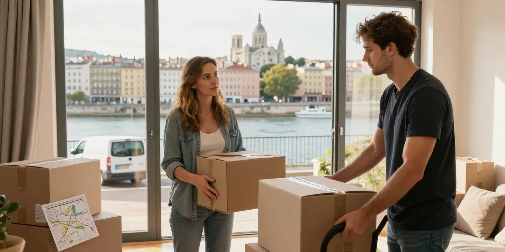 Déménager à Lyon sans stress : c’est possible, et ça s’organise