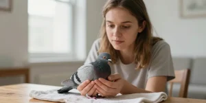 bébé pigeon